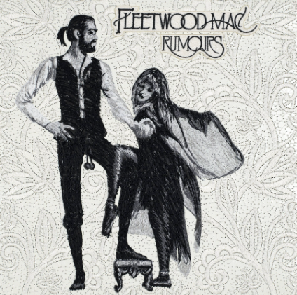 Fleetwood Mac Rumours Embroidered Album Cover 5"x5"