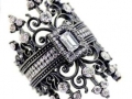 Norman Covan Blackened White Gold
