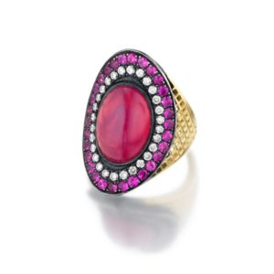 Pink Regency Ring Ray Griffiths